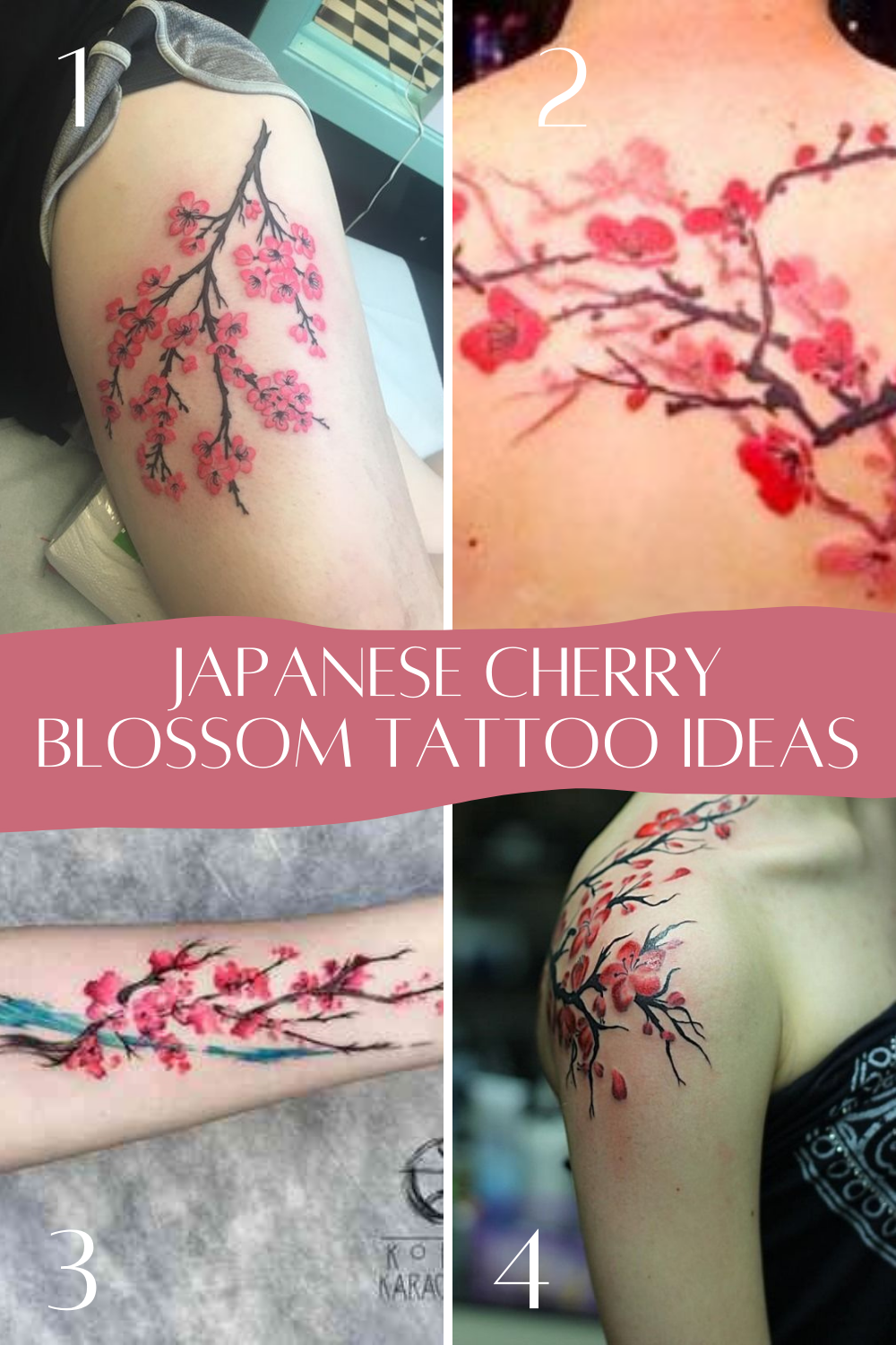 Cherry Blossom Tattoo Ideas {53 Beautiful Ideas} - Tattooglee 1500_x_1000_png