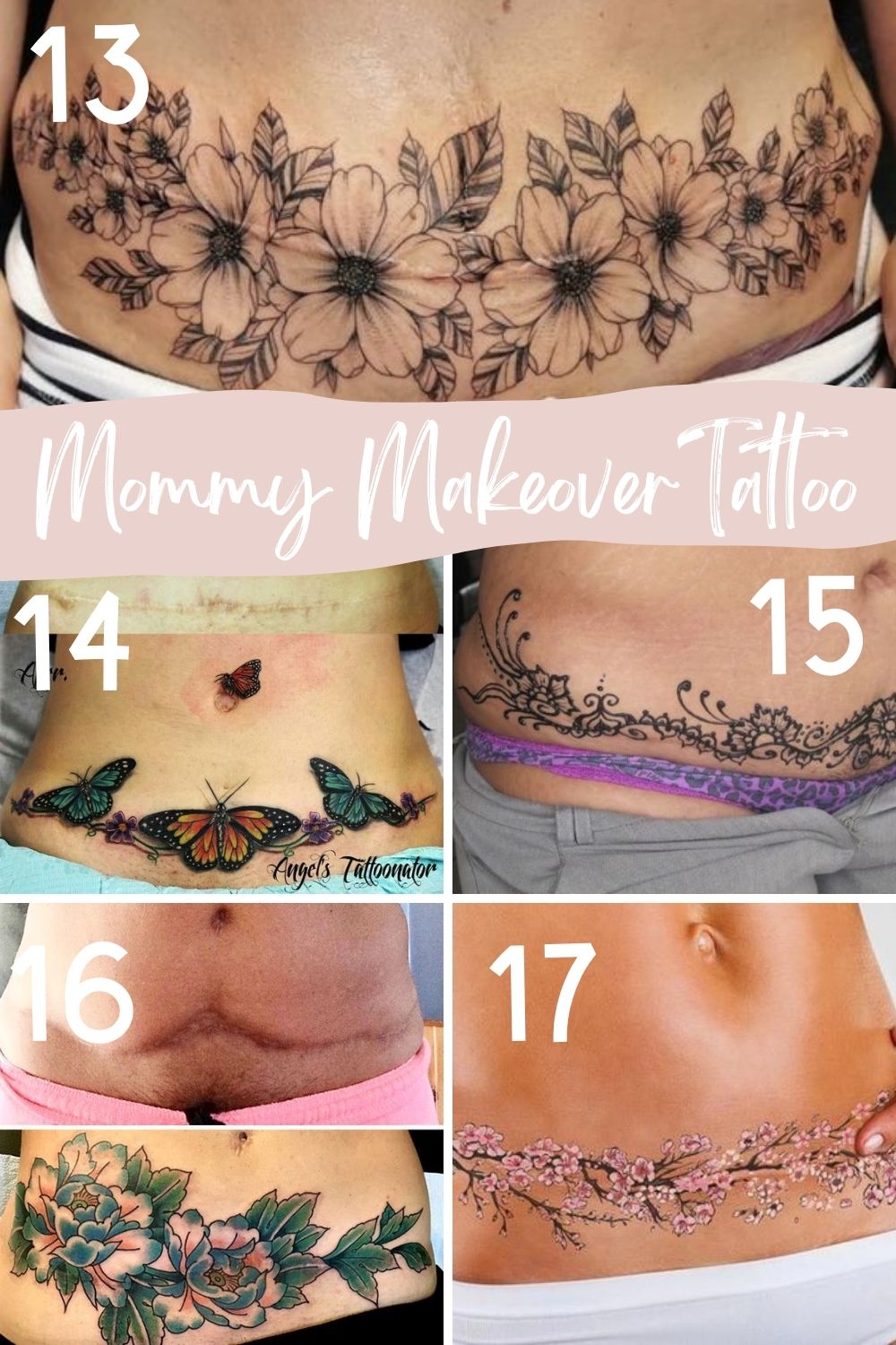Beautiful Tummy Tuck Tattoo Designs And Ideas - Tattooglee 1500_x_1000_jpg