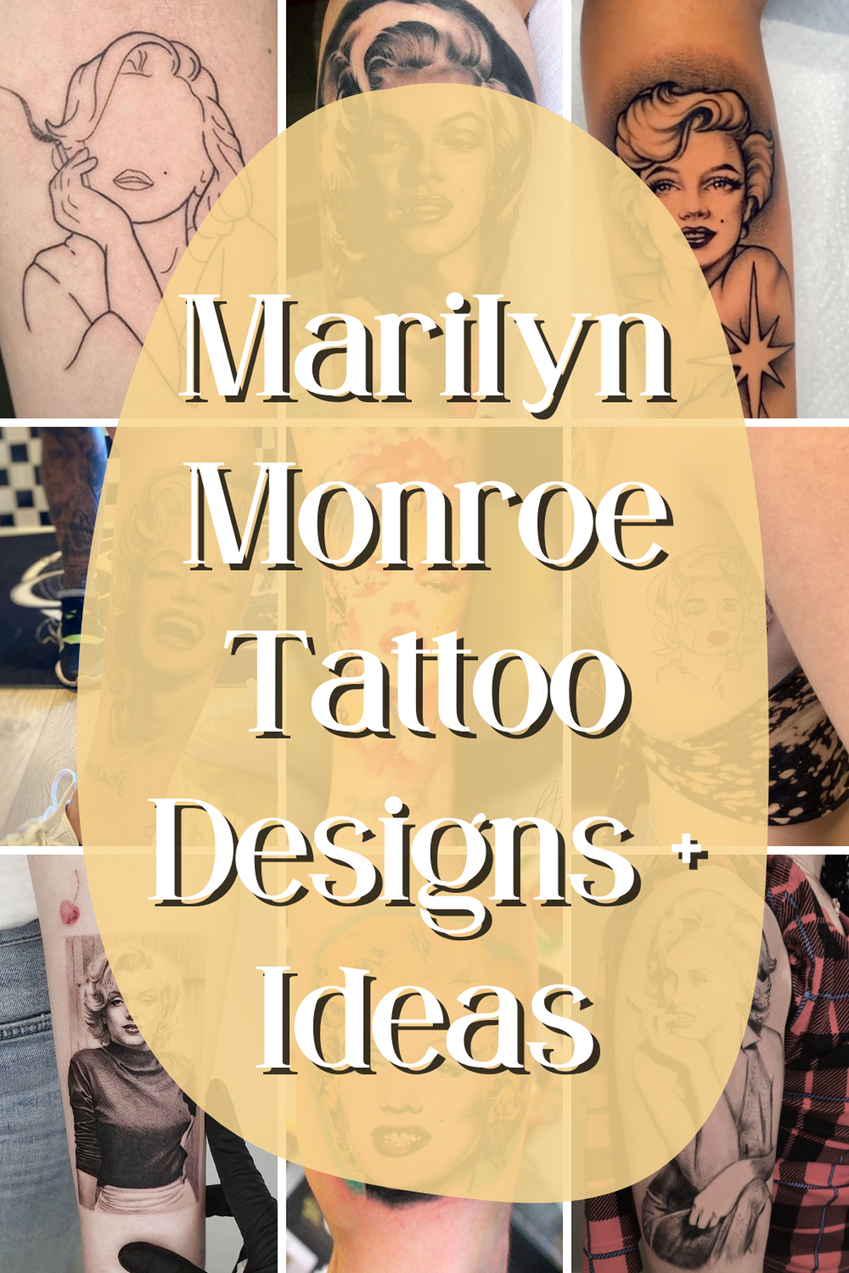 Marilyn Monroe Tattoo Designs + Ideas - Tattooglee 1800_x_1200_jpg