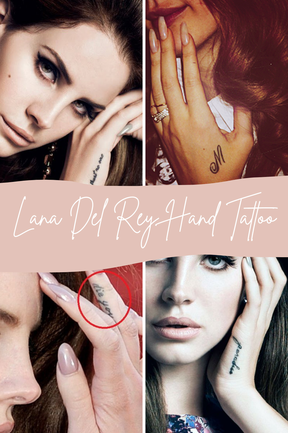How Many Lana Del Rey Tattoos Do You Know Of? - Tattooglee