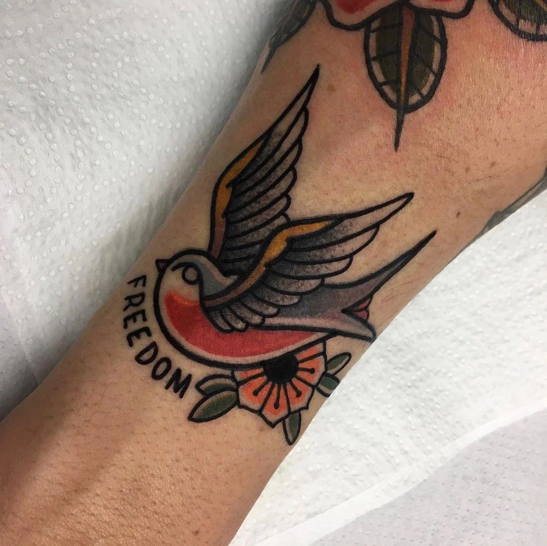 Freedom By @Nancydestroyer - Tattoogrid.net 1077_x_1080_jpg
