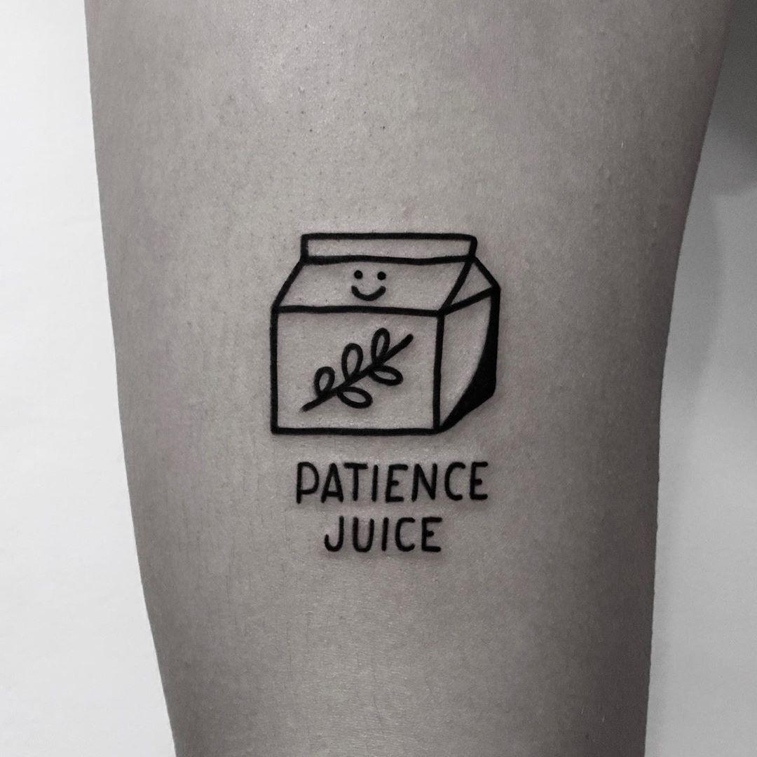 Patience Juice By @Nancydestroyer - Tattoogrid.net 1080_x_1080_jpg