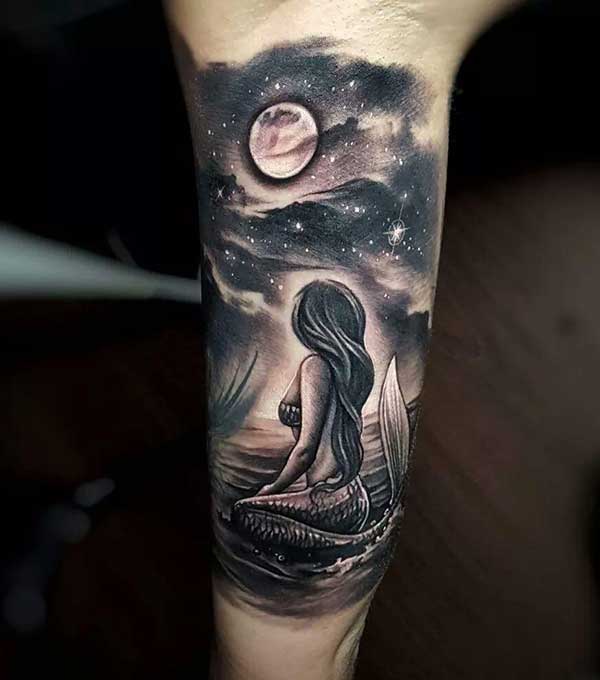 Cauda de sereia realista para tatuagem Tatuagem De Sereia 10 Inspiracoes Para Voce Escolher A Sua Alto Astral