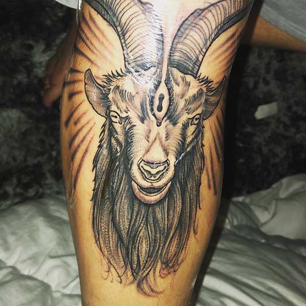 Bode tatuagem na perna Tatuagens De Cadeia E Seus Significados Youtube
