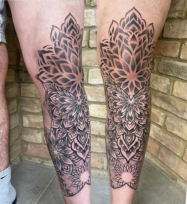 150+ Ideias De Tatuagens No Joelho Masculinas E Femininas 654_x_600_jpg