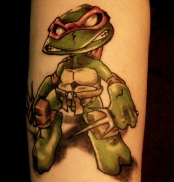 Little Michelangelo Ninja Turtle - (Tattoo Pictures)(Tattoo Pictures) 628_x_600_jpg