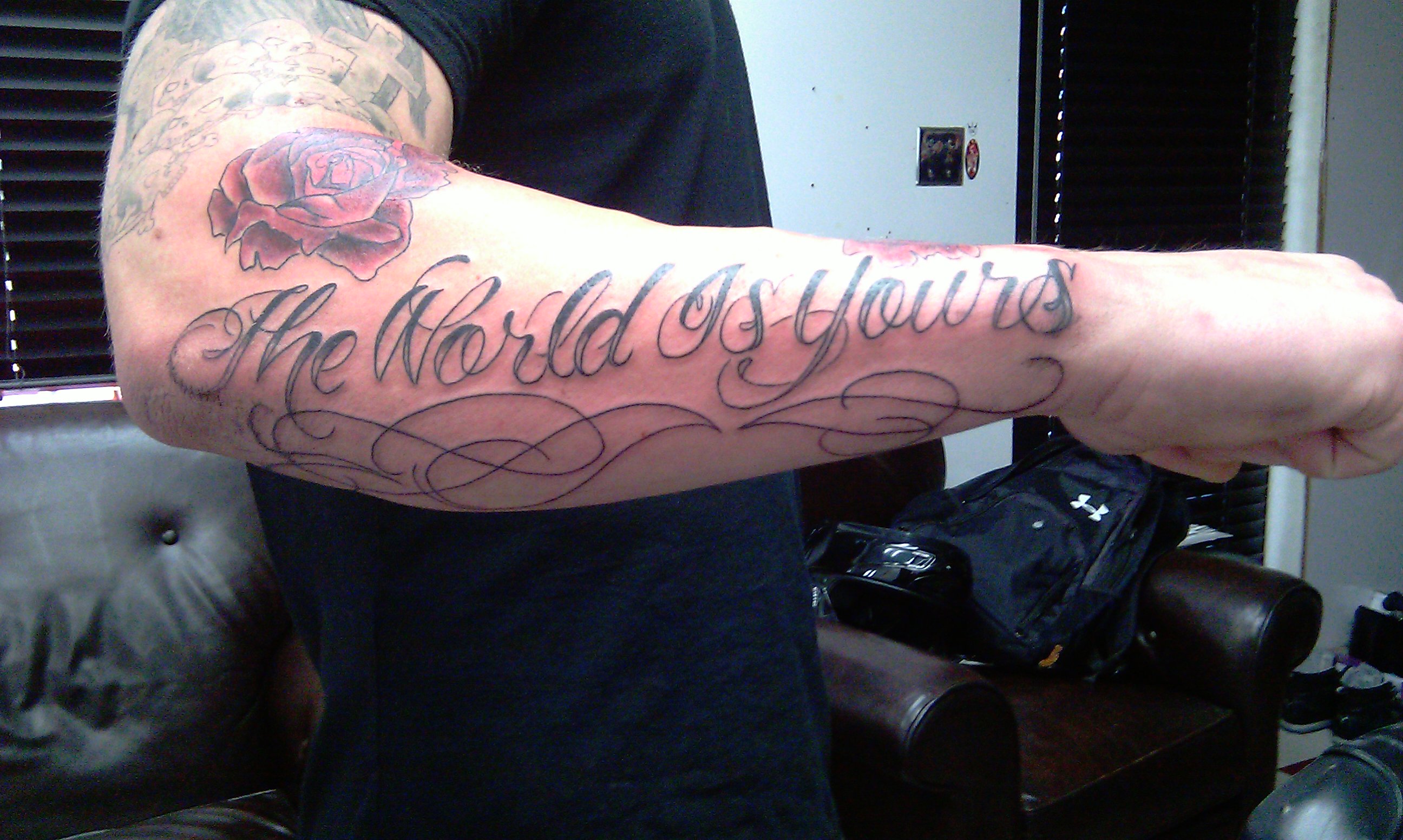 Scarface Quote | Tattoos By Stevie Garza 1552_x_2592_jpg