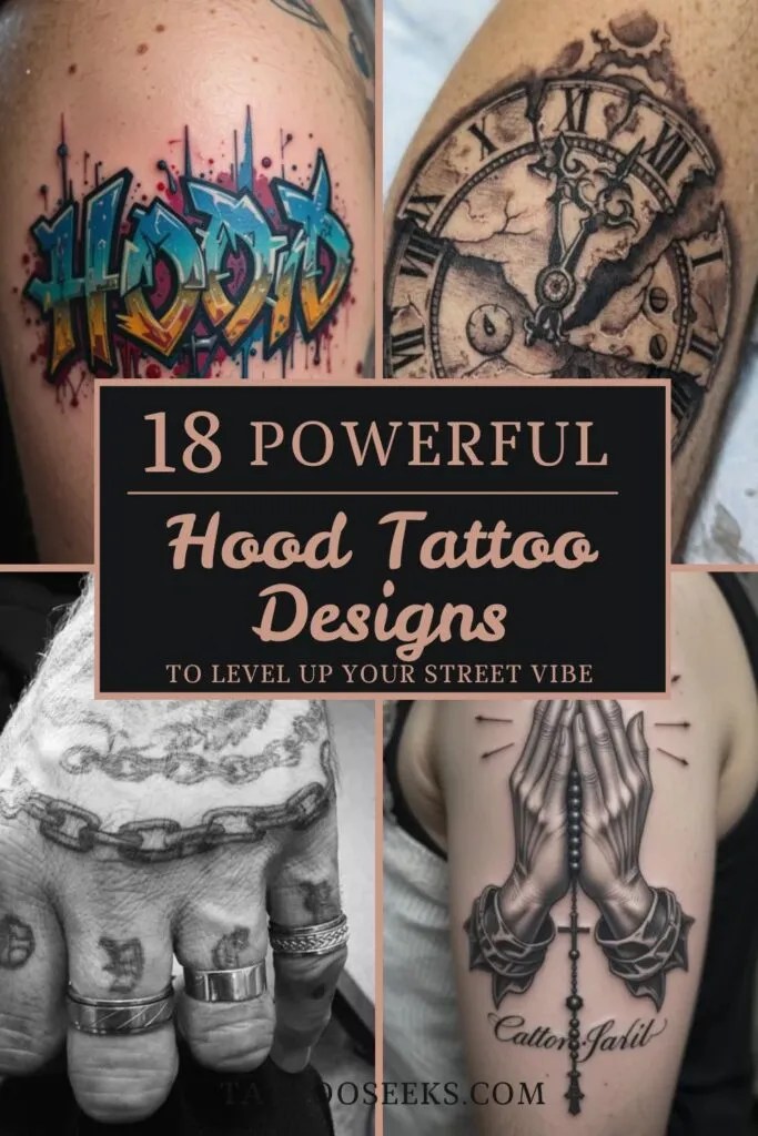 18 hood tattoo ideas that hit different