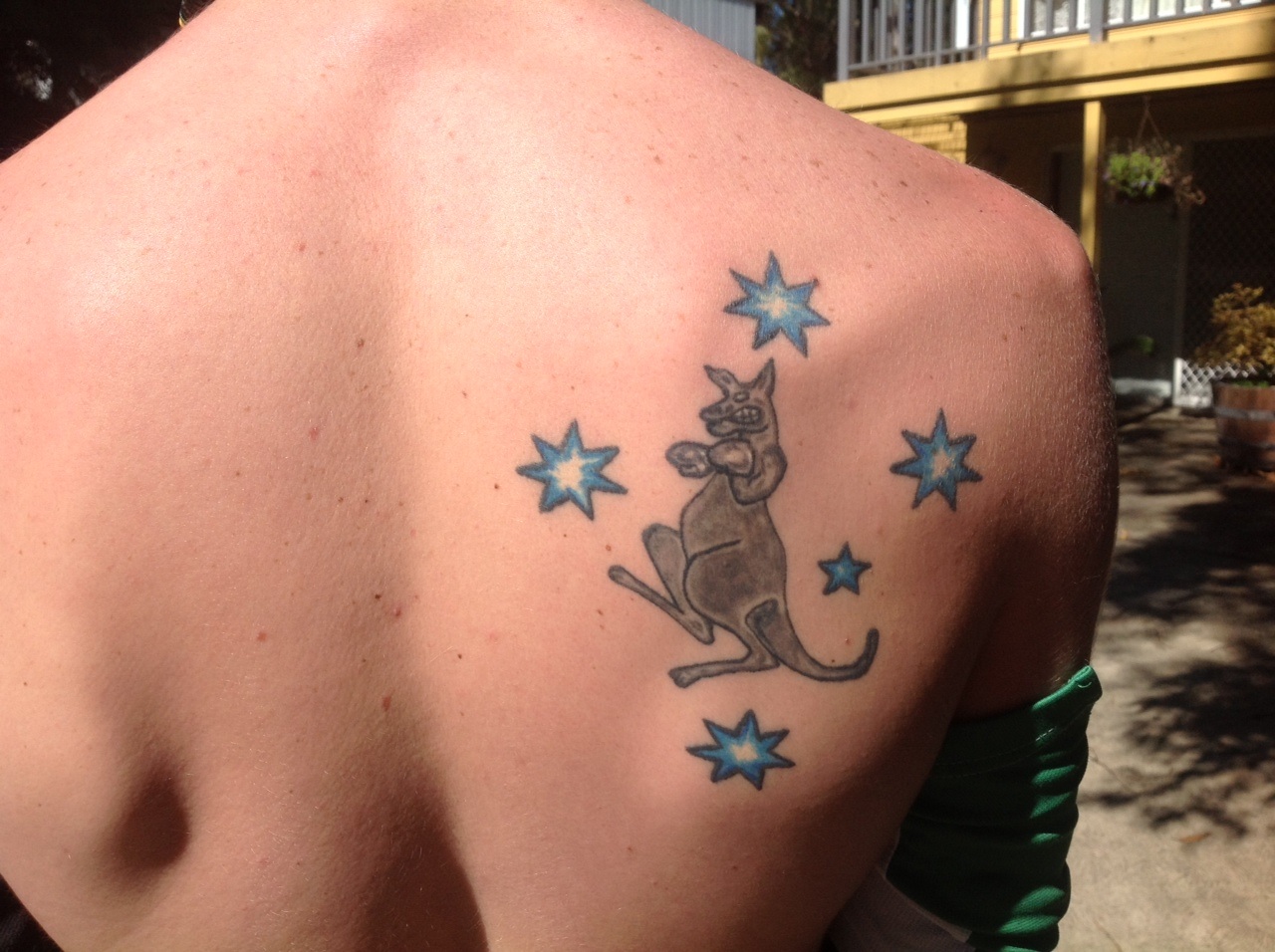 Southern Cross And Kangaroo Tattoo St Studio
