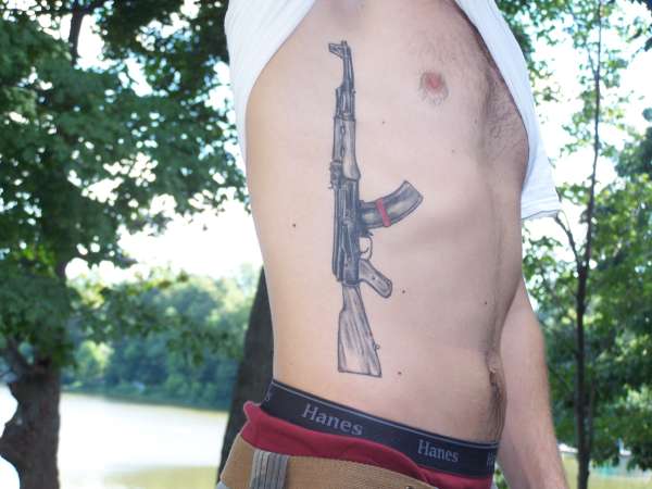 30 Ak 47 Tattoos With Meanings And Their Exploding Popularity - Tattooswin 450_x_600_jpg