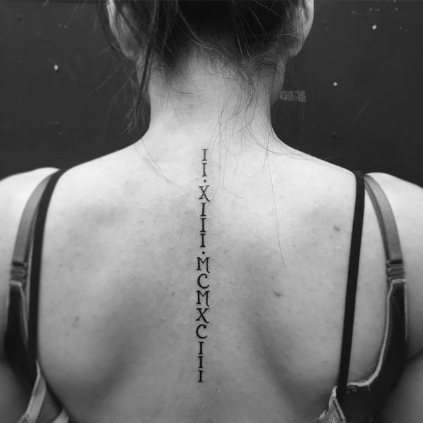 Explore The Meaning Behind The Roman Numerals Tattoo - Tattooswin 600_x_600_jpg