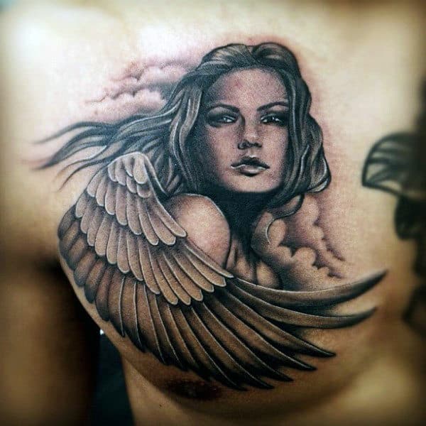 The Perfect Angelic Vibe With These Angel Tattoo Meaning - Tattooswin 600_x_600_jpg