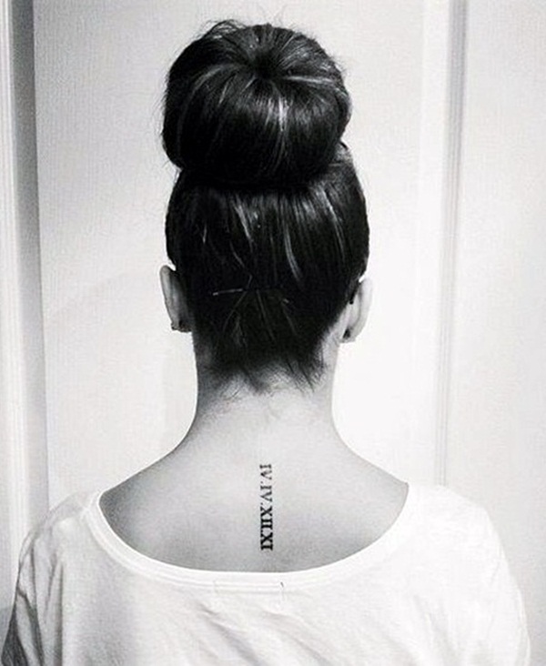 Bumeros ramanos para tatuagem delicada Tatuagem De Numeros Romanos 100 Ideias Que Mostram Sua Versatilidade