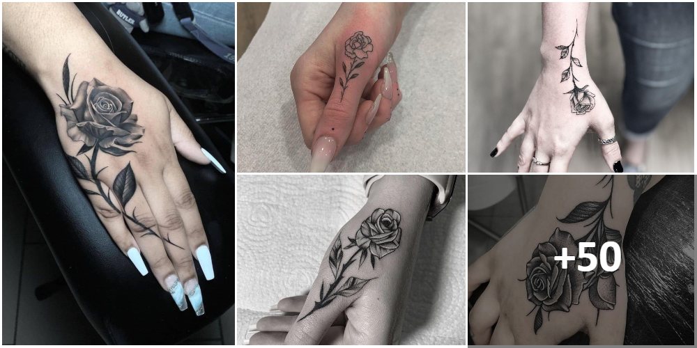 Black Rose Tattoos On Hands 【Meaning And 50 Ideas To Inspire You Here 👈】 【The Best Of 2022】 500_x_1000_jpg