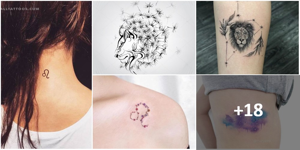Signos Del Zodiaco: Tatuajes De Leo ♌ 【Lo Mejor De 2022 】 500_x_1000_jpg