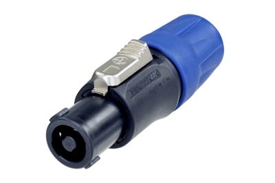Neutrik Nl4fc 4 Pole Female Inline Speakon Connector Blue Tav Supplies Neutrik Nl4fc 4 Pole Female Inline Speakon Connector Blue Tav Supplies
