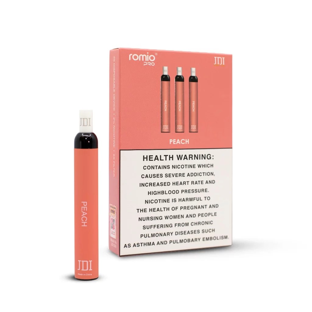 JDI Romio Pro Disposable Peach price
