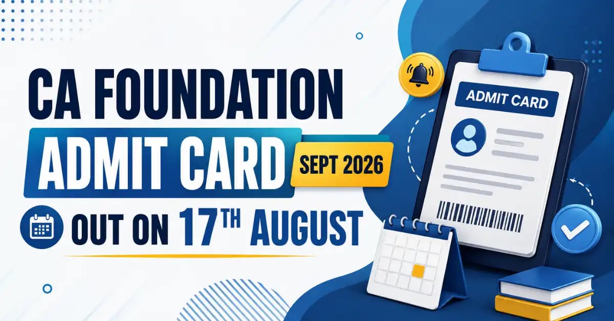 CA Foundation & Intermediate Admit Card