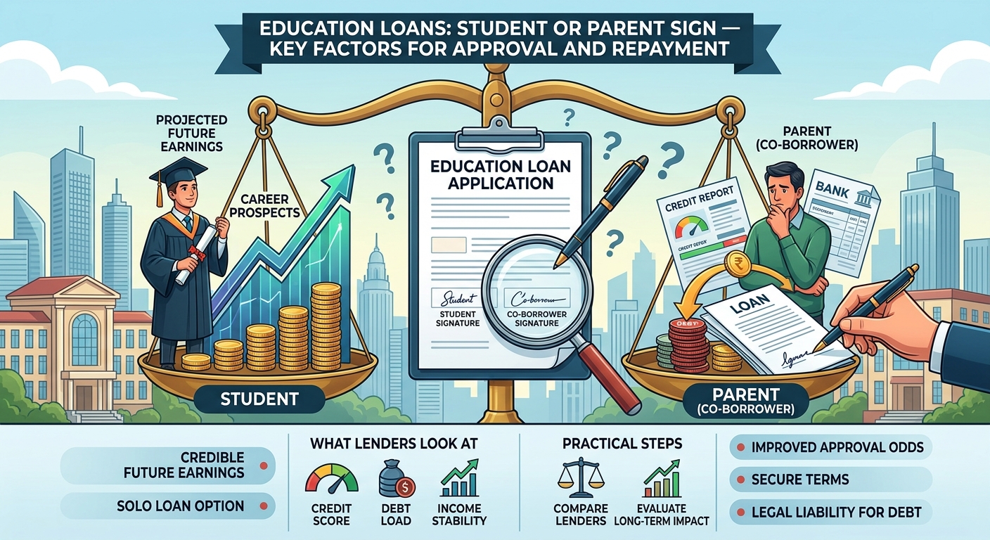Education Loans: Student or Parent Sign — Key Factors for Approval and Repayment