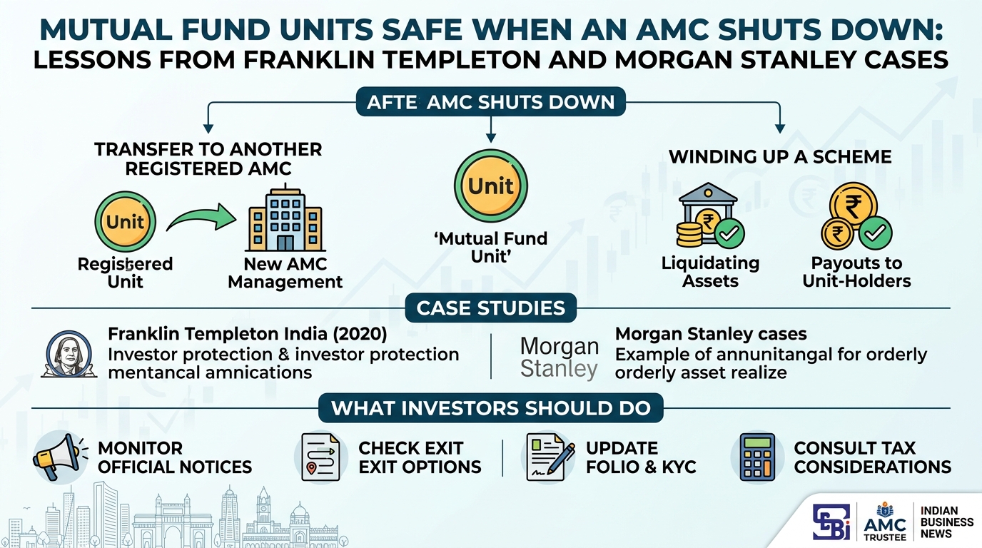 Mutual fund units safe when an AMC shuts down: lessons from Franklin Templeton and Morgan Stanley cases