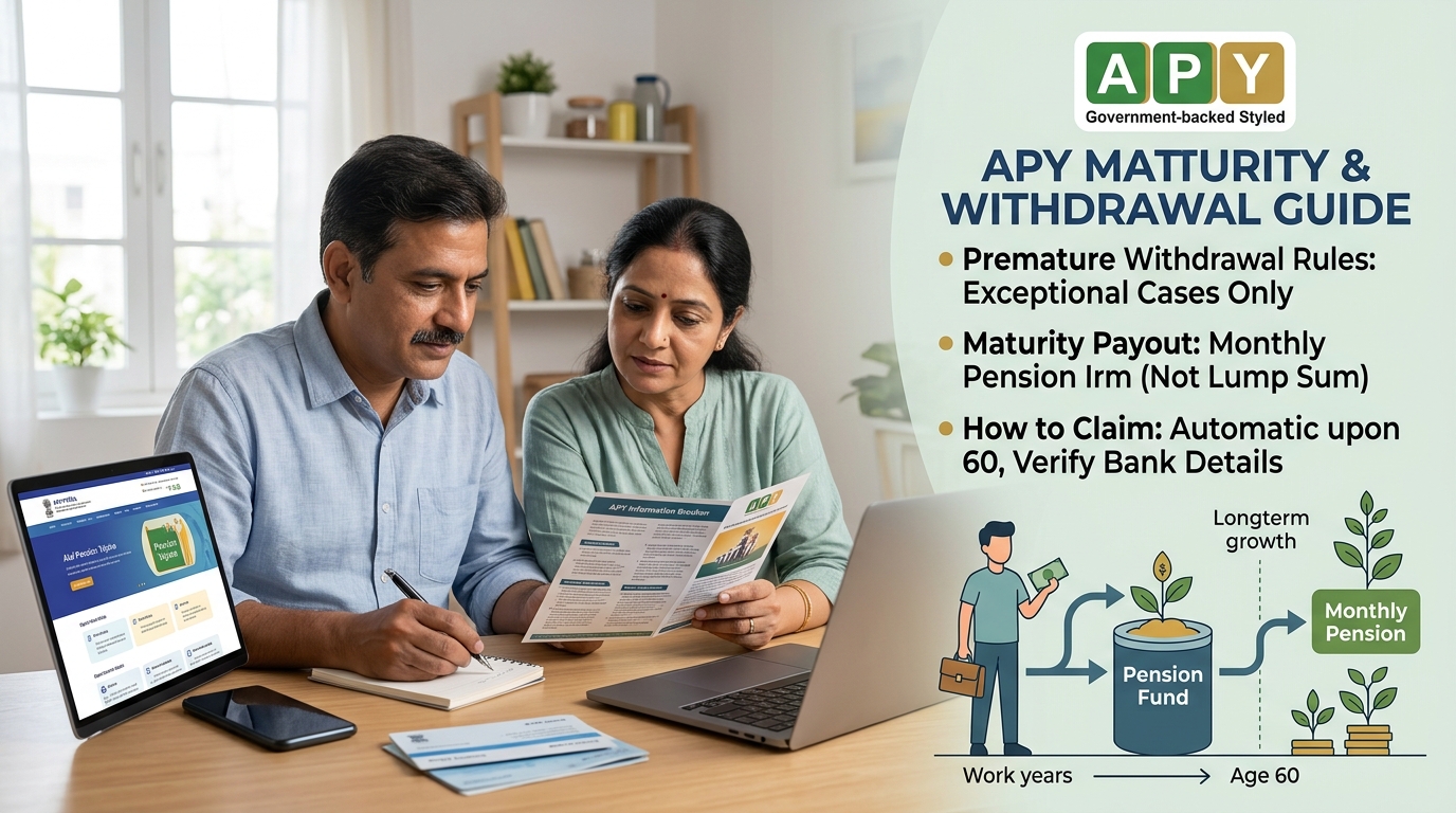 APY Premature Withdrawal Rules and How to Claim Maturity Payout