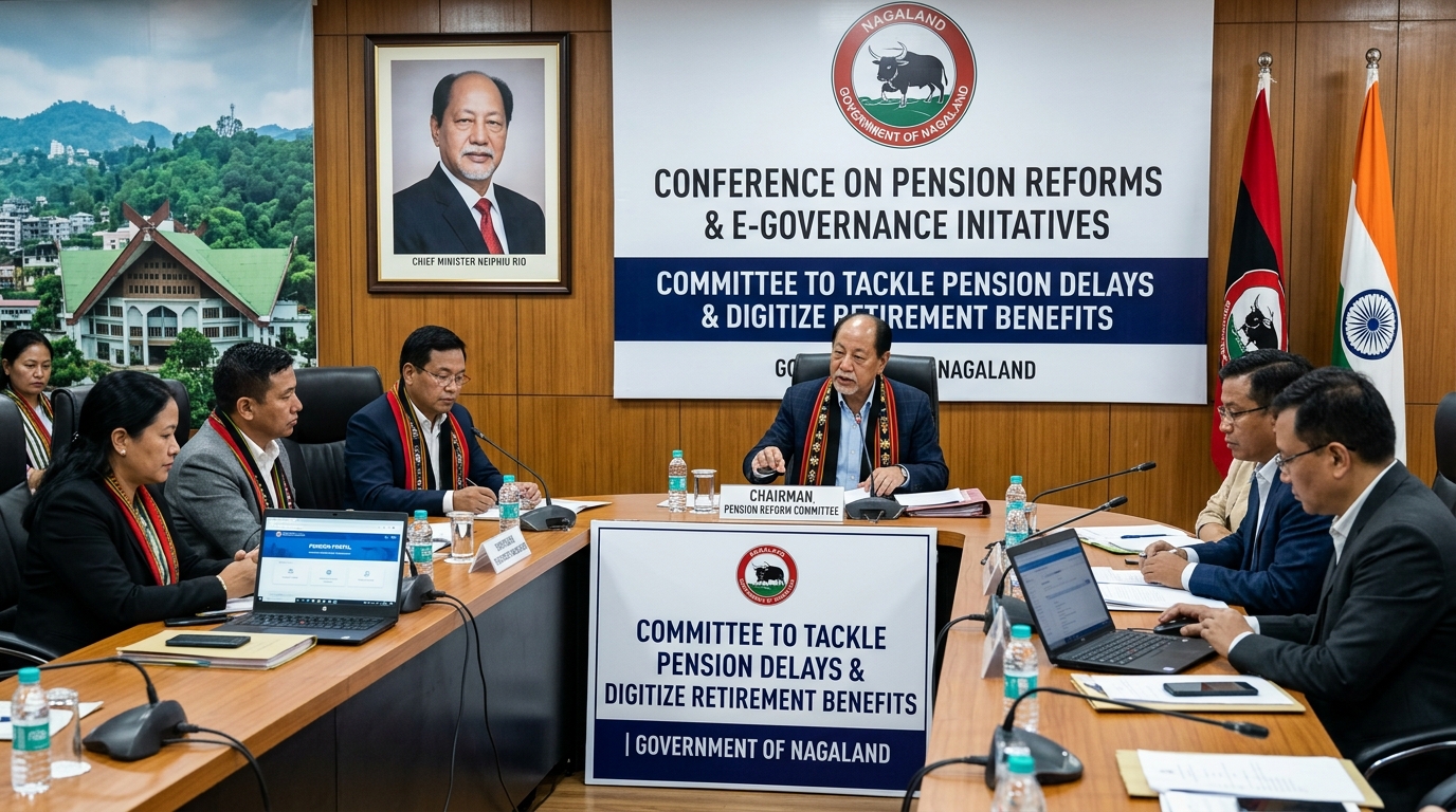 Nagaland govt forms committee to tackle pension delays and digitise retirement benefits