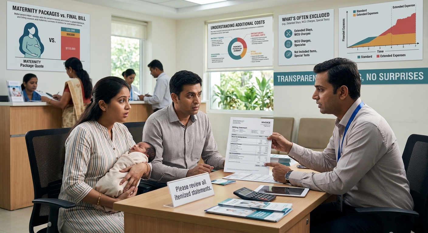 Maternity Packages in India: Why Your Hospital Bill Might Not Be the Final Cost
