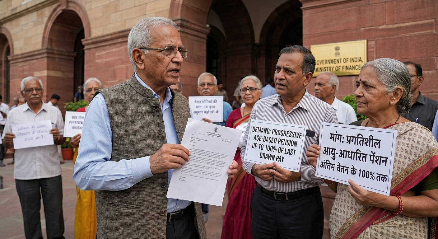 8th Pay Commission: Pensioners Demand Progressive Age-Based Pension Up To 100% Of Last Drawn Pay