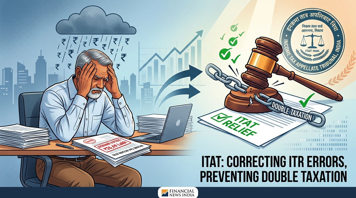ITAT relief: Incorrect ITR form not grounds for double taxation; trader spared ₹26.69 lakh tax demand