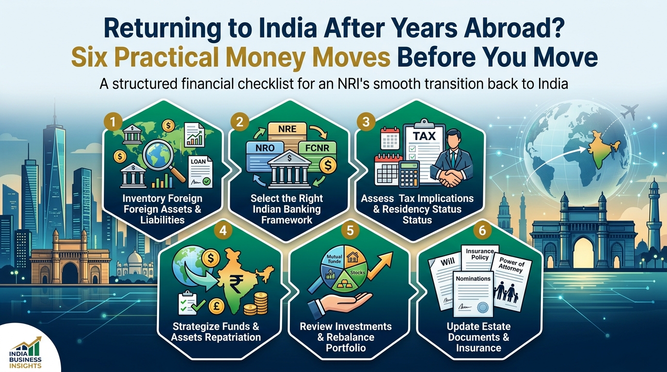 Returning to India After Years Abroad? Six Practical Money Moves Before You Move
