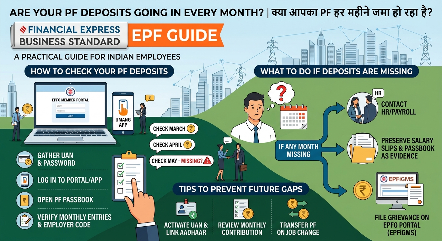 Are Your Provident Fund Deposits Going In Every Month? How to Check and What to Do If They're Missing