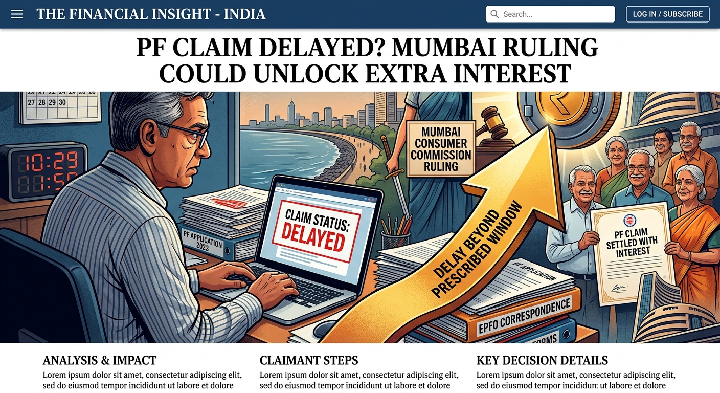 PF Claim Delayed? Mumbai ruling could unlock extra interest if settlement crosses the window