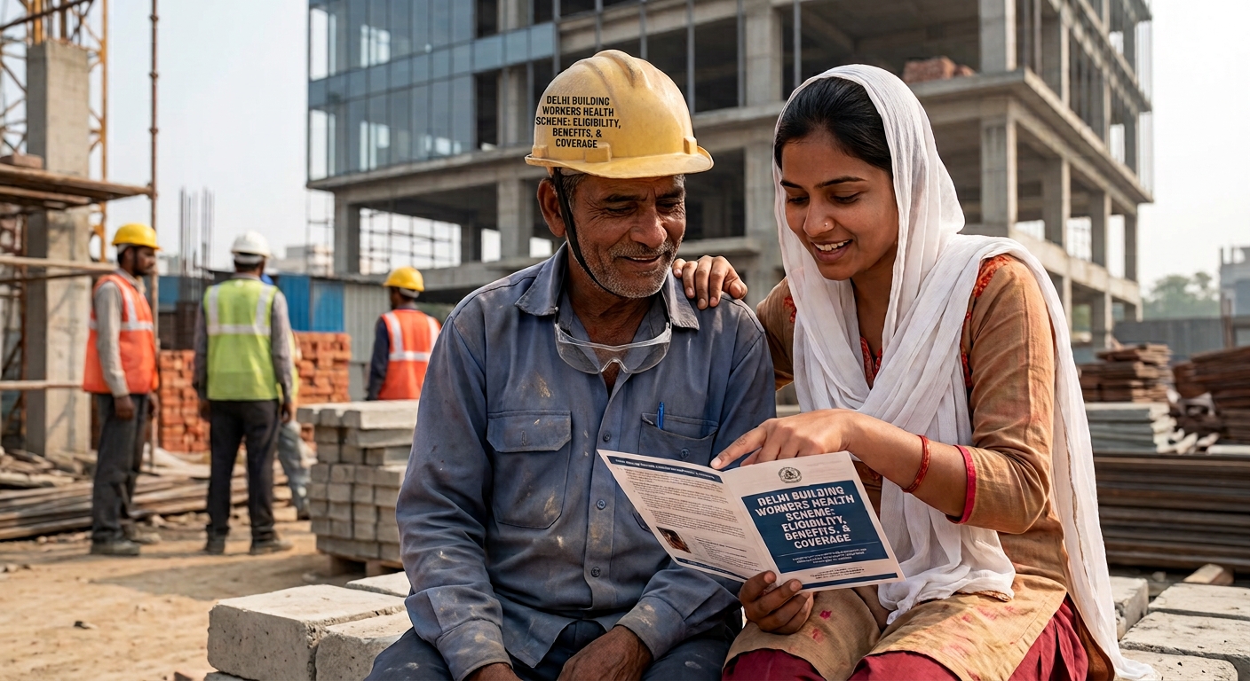 Delhi Building Workers Health Scheme Approved: Eligibility, Benefits, and Coverage for Construction Workers and Families