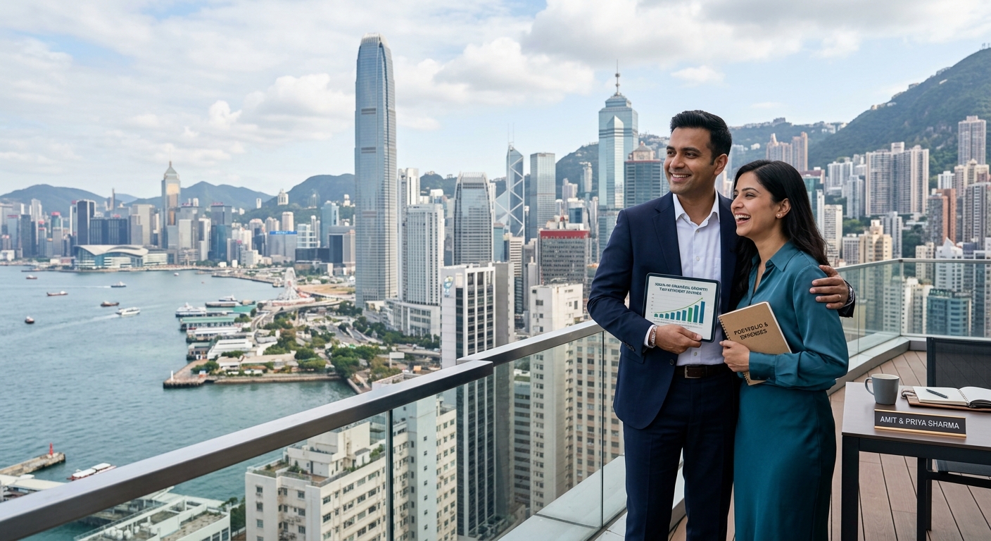 Indian couple thrives financially in Hong Kong, the world's costliest city