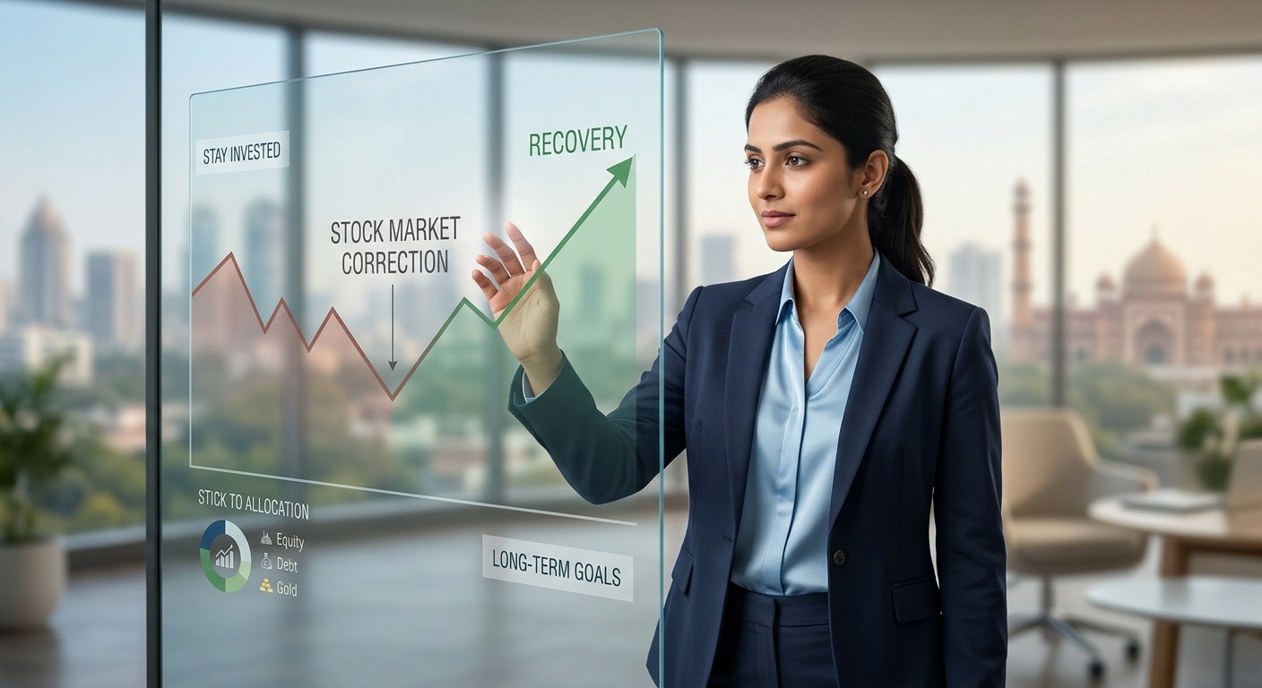 How to Weather a Stock Market Correction: Stay Invested, Stick to Allocation