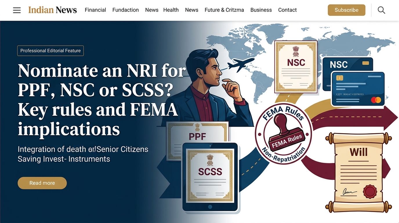 Nominate an NRI for PPF, NSC or SCSS? Key rules and FEMA implications