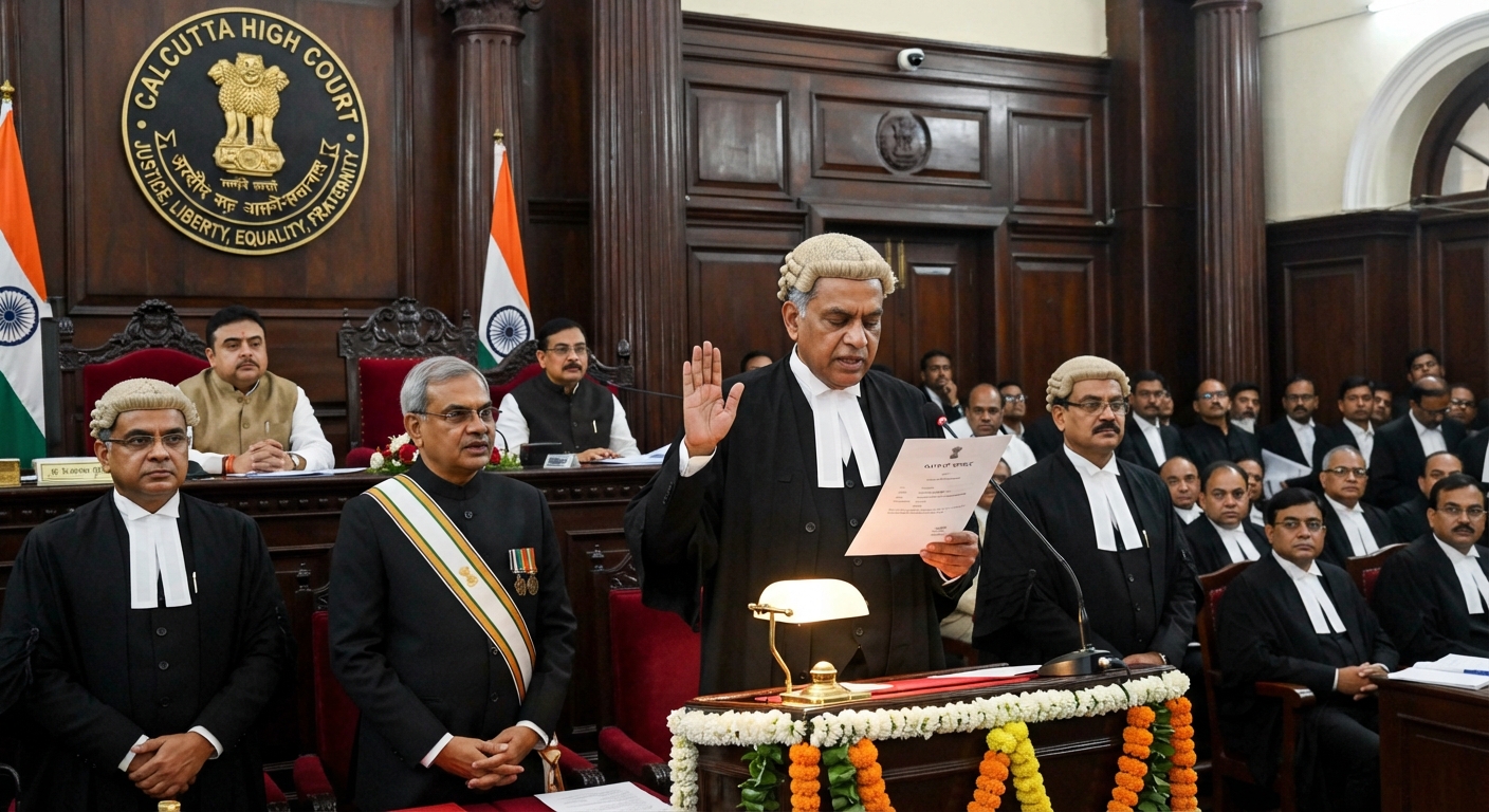 Ravindra Vithalrao Ghuge sworn in as Chief Justice of Calcutta High Court