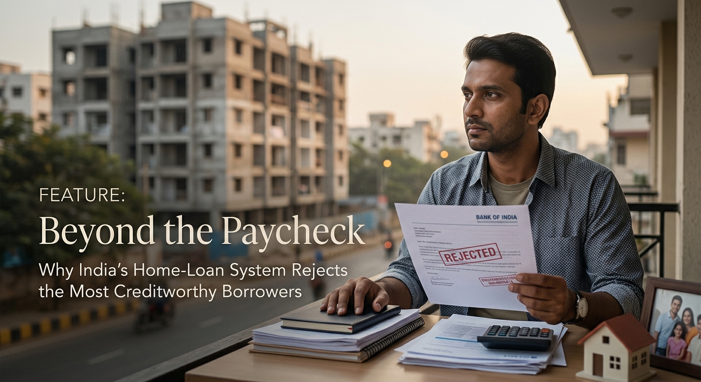 Beyond the Paycheck: Why India's Home-Loan System Rejects the Most Creditworthy Borrowers