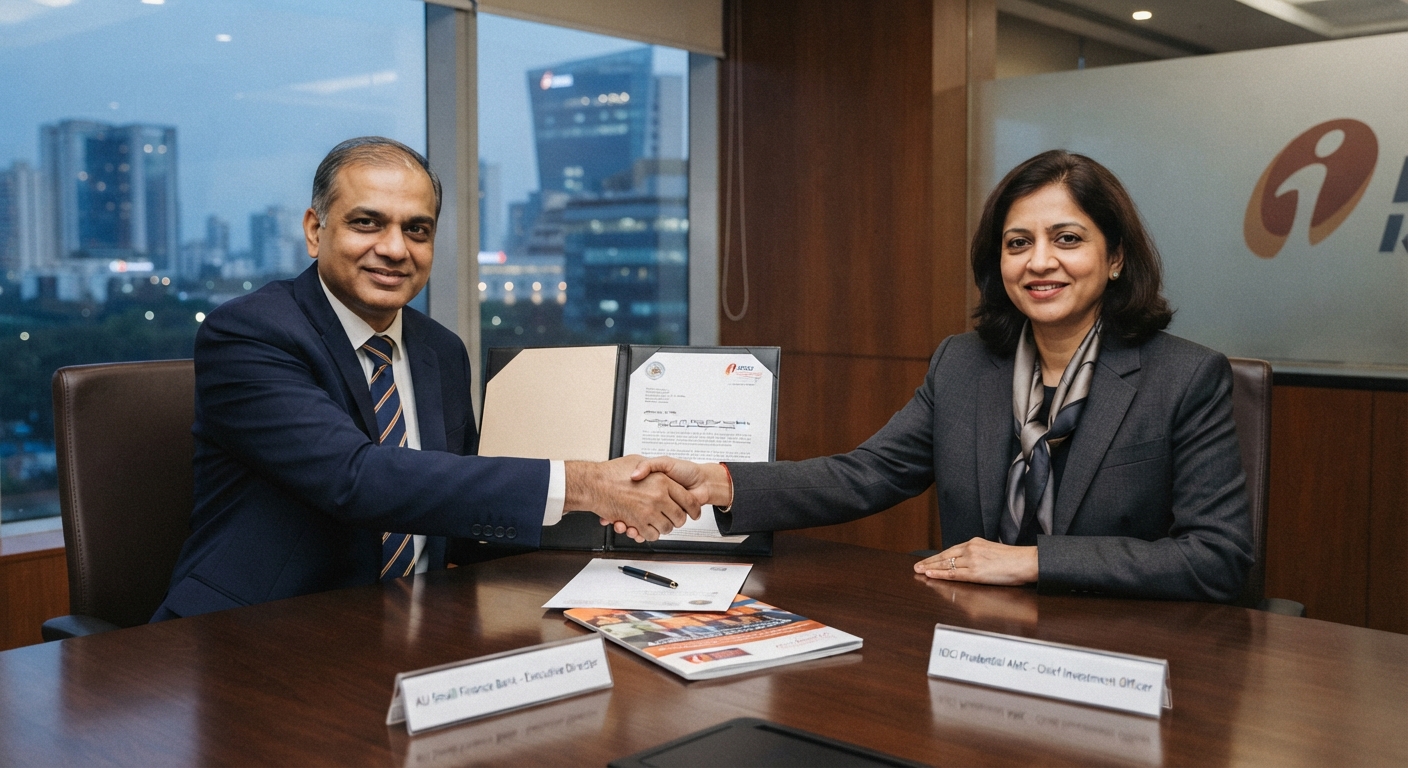 RBI Approves ICICI Prudential Asset Management Company's Up to 9.95% Stake in AU Small Finance Bank
