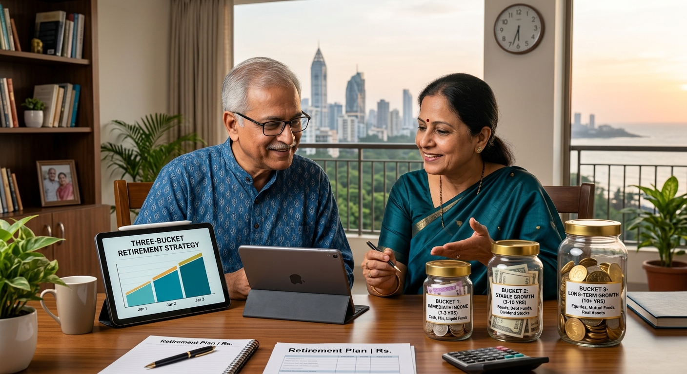 Three-Bucket Retirement Strategy: A Practical Plan for Regular Income and Long-Term Growth