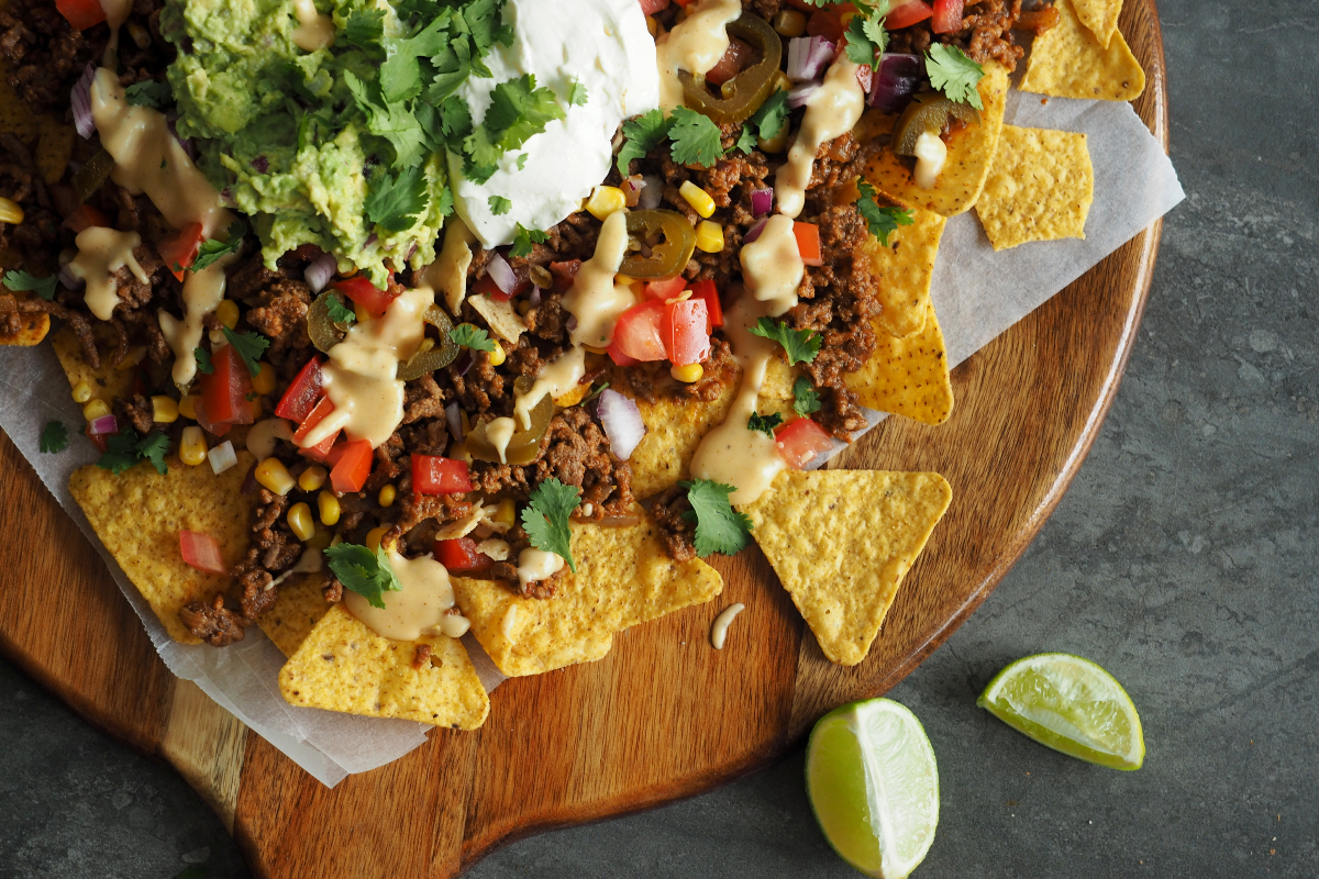 FULLY LOADED BEEFY NACHOS - Taylah's Kitchen