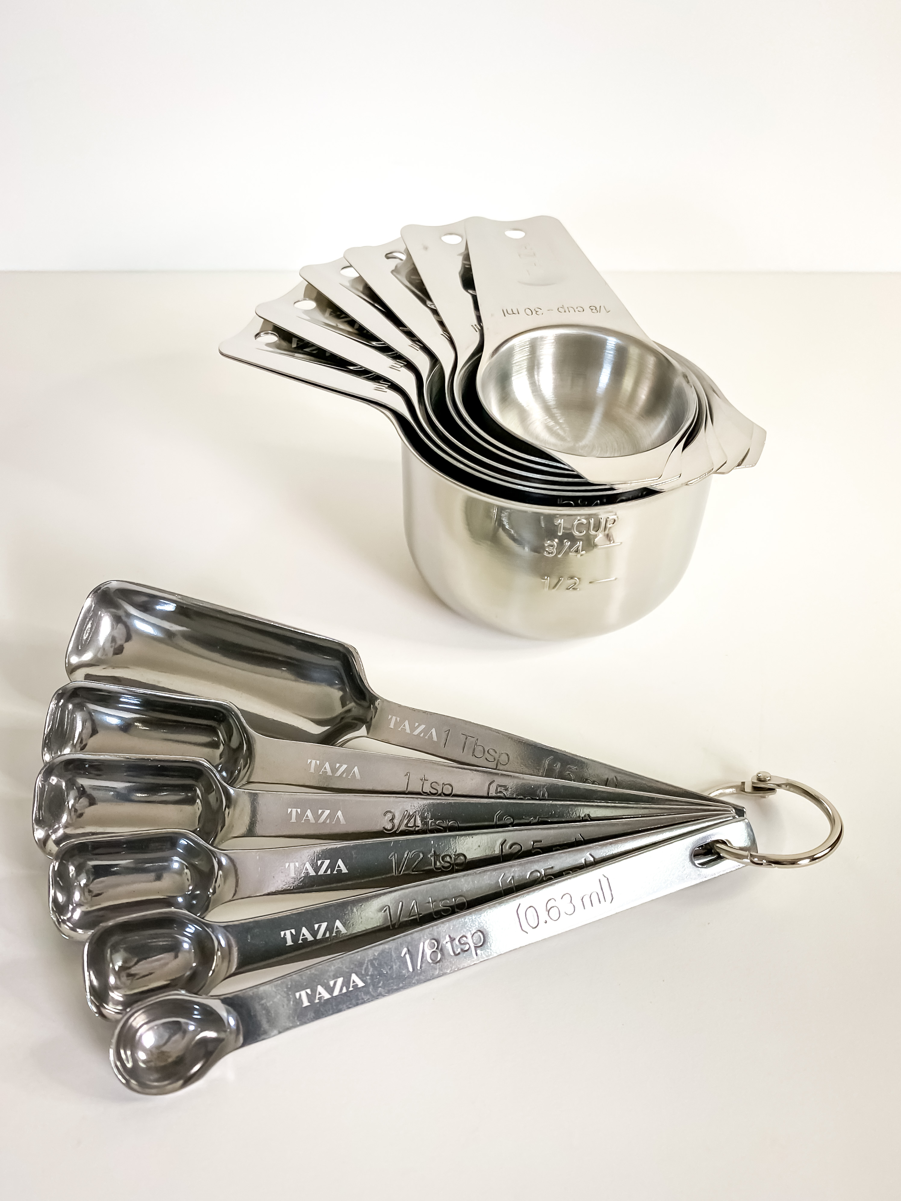 Taza Stainless Steel Measuring Cup and Spoon Product Image