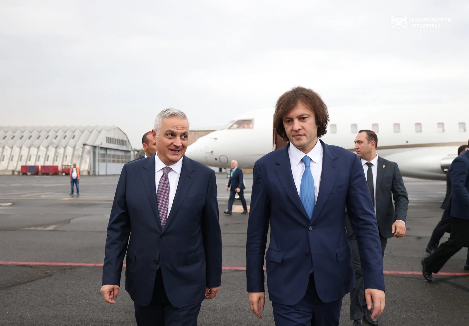 Премьер-министр Грузии Ираклий Кобахидзе прибыл в Ереван