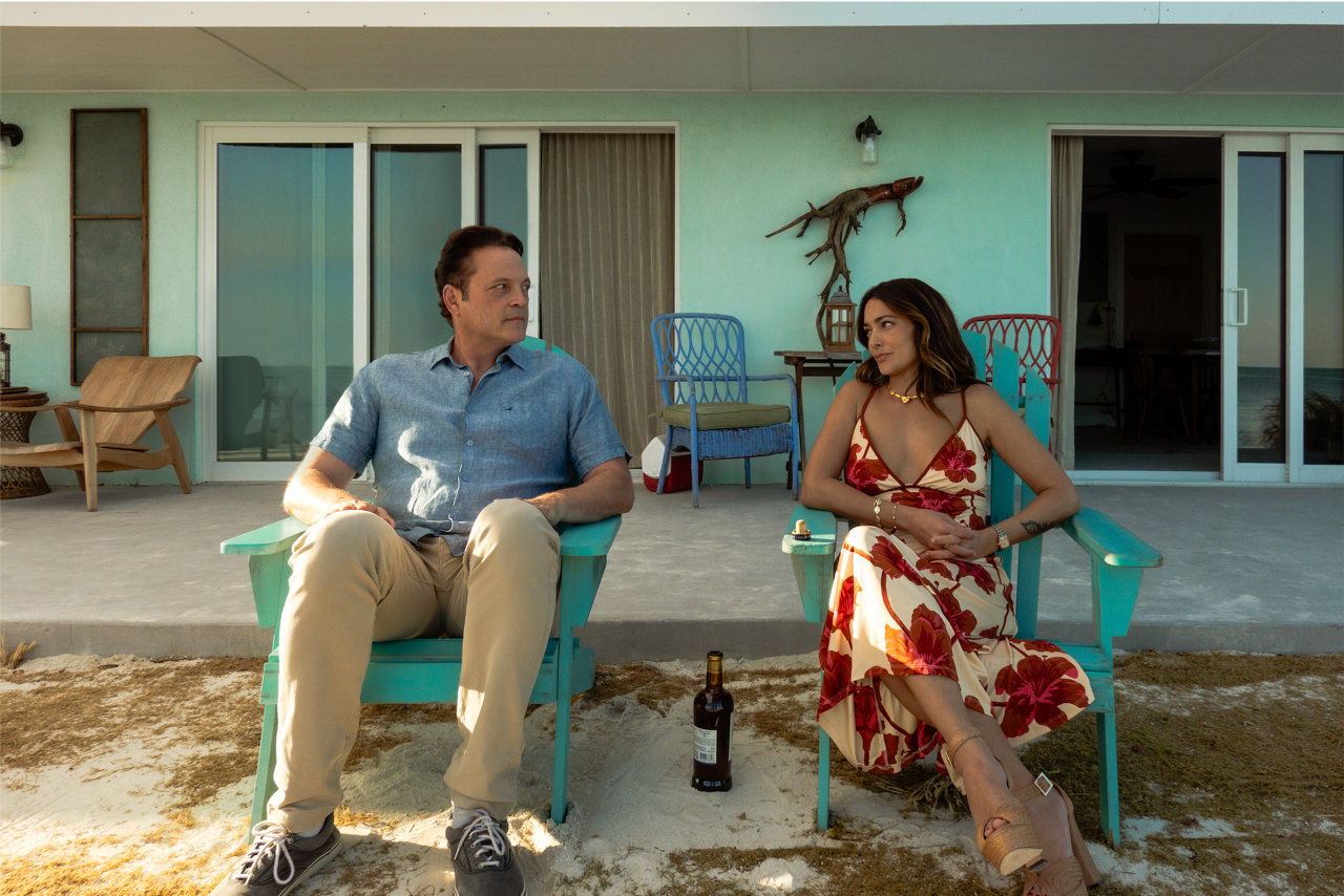 First-look still from Bad Monkey season 2 on Apple TV, premiering December 2026