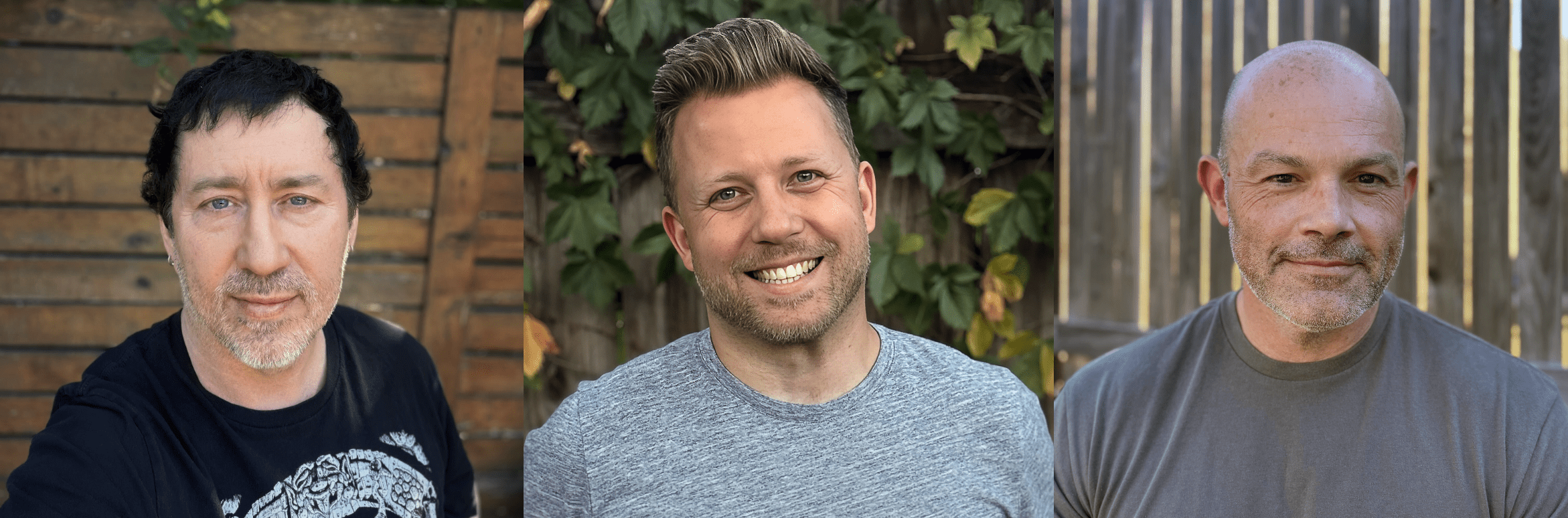Harvey Smith, Ricardo Bare and Ben Horne, founders of Black Pony Immersive
