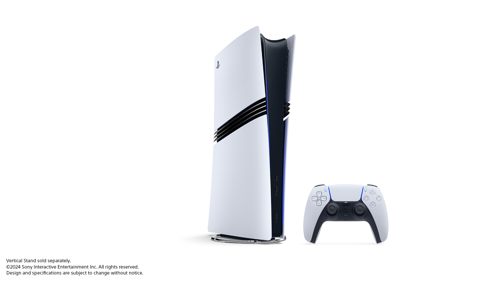 White PlayStation 5 Pro console, the flagship ahead of the undecided PS6 release date