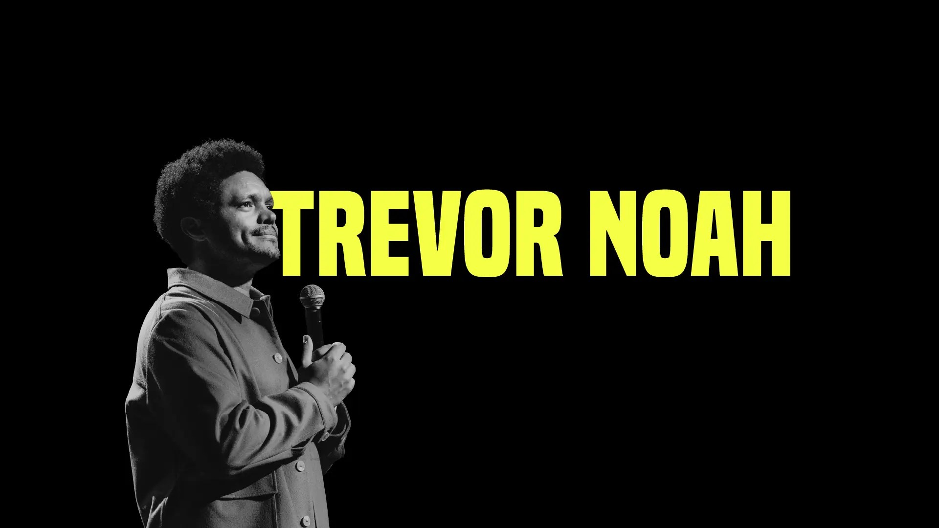 Trevor Noah performing stand-up on stage at Dubai Opera in November 2026