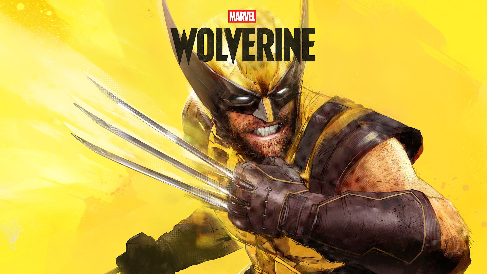Marvel's Wolverine PS5 key art showing Logan with adamantium claws bared
