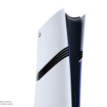 PlayStation 5 Pro console in white, Sony's current flagship hardware