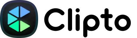 Official Clipto logo for the local AI media search platform